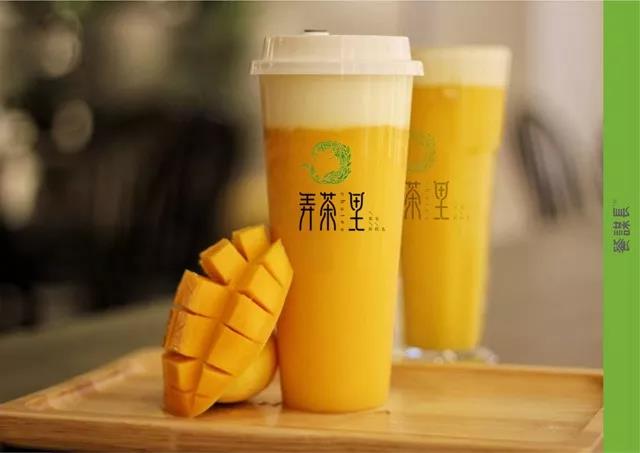 文藝范十足的茶飲店品牌設計