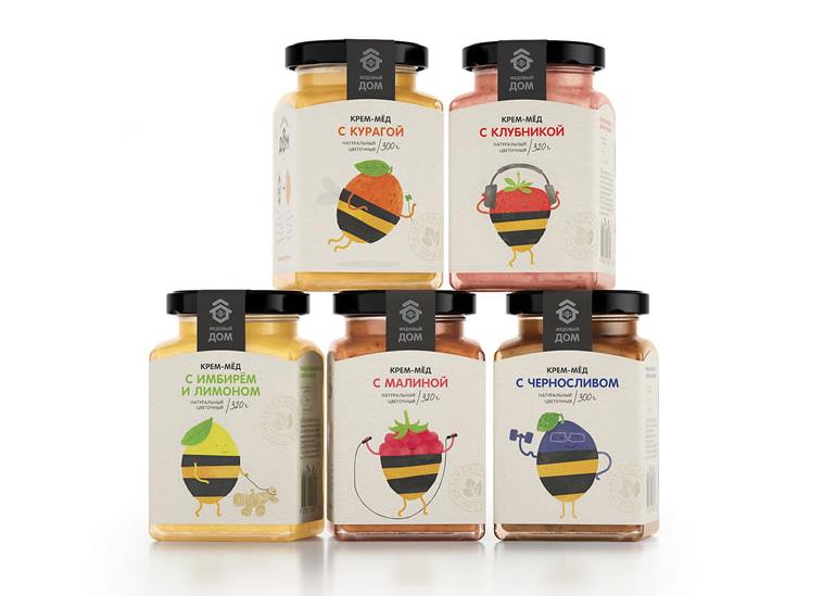 蜂蜜禮盒包裝設計