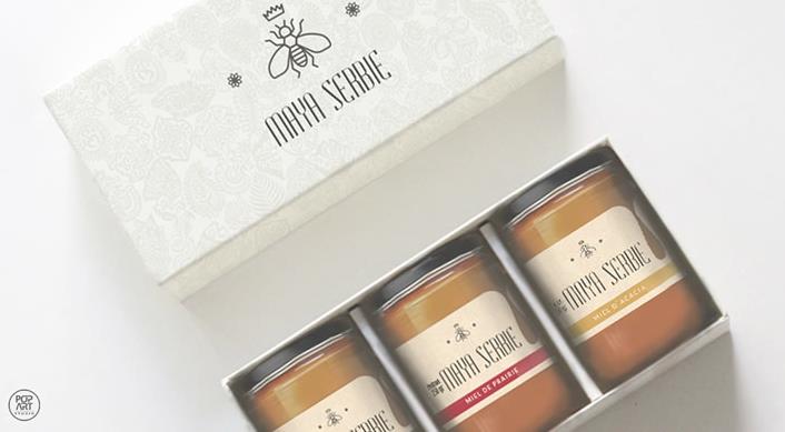 蜂蜜禮盒包裝設計