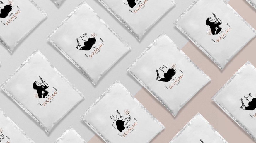 希臘快餐廳品牌設計全案 希臘快餐廳品牌設計全案