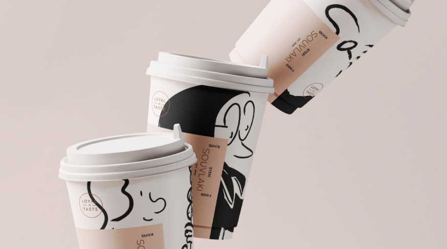 希臘快餐廳品牌設計全案 希臘快餐廳品牌設計全案