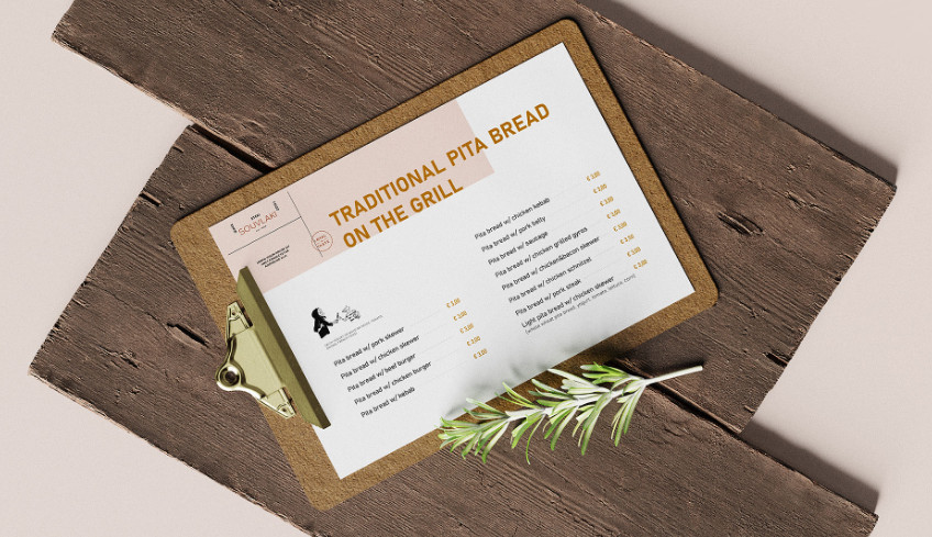 希臘快餐廳品牌設計全案 希臘快餐廳品牌設計全案