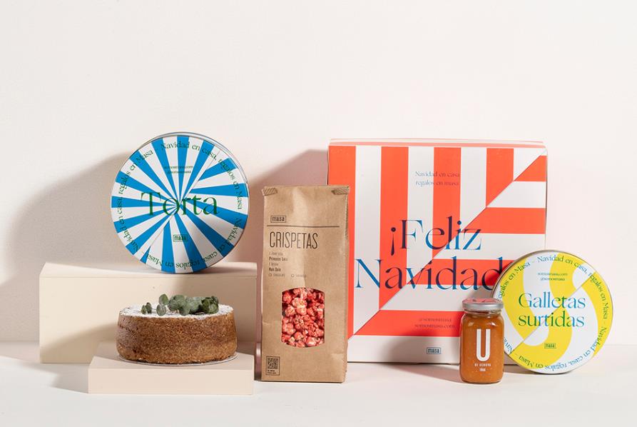 圣誕節Masa面包店包裝設計