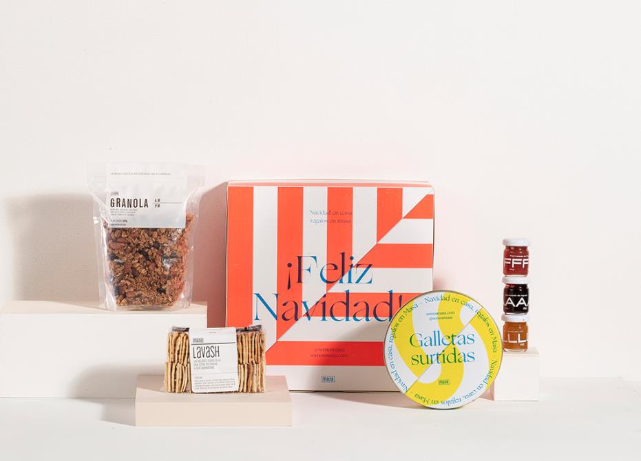 圣誕節Masa面包店包裝設計