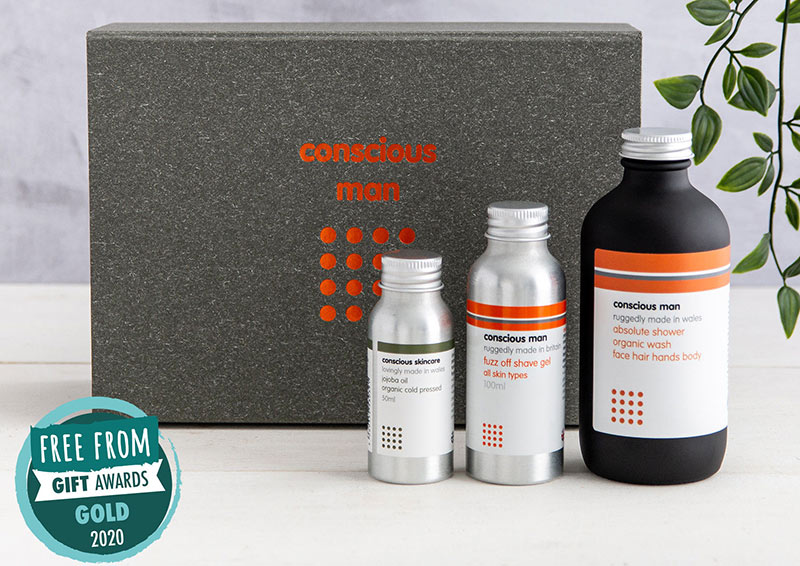 男士精美的護(hù)膚禮品包裝設(shè)計