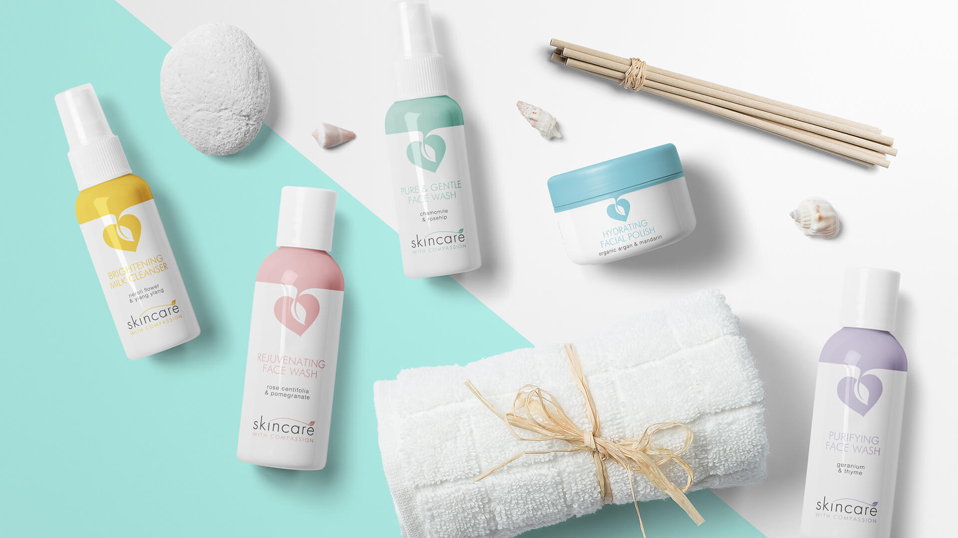 植物美容護膚品品牌設計及包裝設計